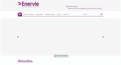 Desktop Screenshot of enervie-gruppe.de